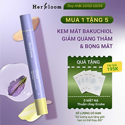 Kem Mắt Herbloom Chống Quầng Thâm Bakuchiol Dual Vita Eye Cream 2in1 (ngày & đêm) 16ML