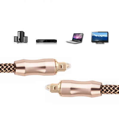 Cáp Quang Toslink Optical Đầu Mạ Vàng 24k Dài 20m - Hàng Nhập Khẩu