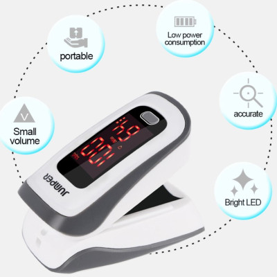 Máy đo nồng độ oxy trong máu SpO2 & nhịp tim Jumper JPD-500E