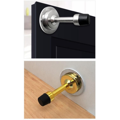 Chặn Cửa Chống Va Đập Cho Phòng Tắm, Chặn Cửa Dán Tường Phù Hợp Phòng Tắm Có Mặt Sàn Nhiều Nước, Sử Dụng Miếng 3M Siêu Chắc, Chặn Cửa Đa Năng, Chặn Cửa Phòng. TakyHome 1500