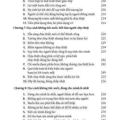 Học Cách Không Nuối Tiếc