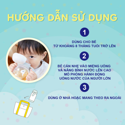 Bình giữ nhiệt tập uống trực tiếp RICHELL Nhật TLI | Baby