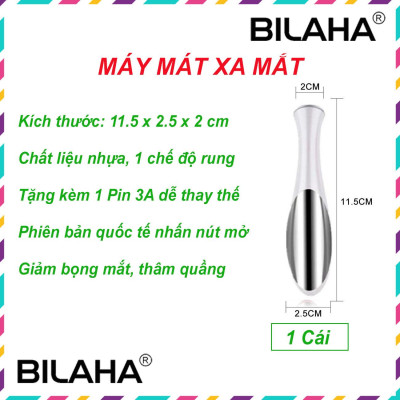 [Hàng sẵn có] Máy Massage Mắt Mini Có Chế Độ 1 Rung Sử Dụng Tiện Lợi Chống Bọng Mắt (Hàng Chính Hãng)