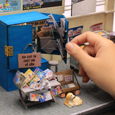 MÔ HÌNH TỰ LẮP RÁP DIY - SÀI GÒN XƯA - GP04