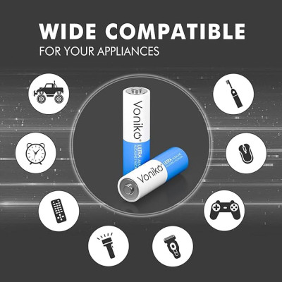 Vỉ 4 Pin Kiềm AAA - Voniko