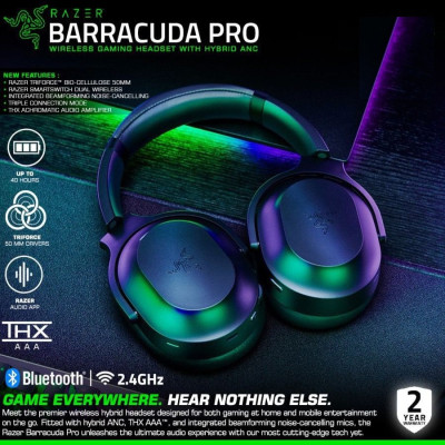 [Mới, hàng chính hãng] Tai nghe Razer Barracuda Pro