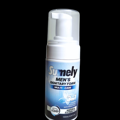 Bọt vệ sinh nam giới cao cấp Sumely 100 ml khử khuẩn ngăn mùi làm sạch