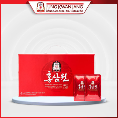 Nước Uống Tăng Lực Hồng Sâm  KGC Jung Kwan JangWon (15 gói)-SYPT