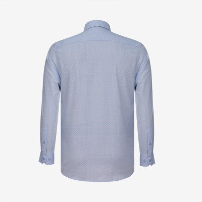 Áo sơ mi nam dài tay mã Khatoco A1MD360T1-CNBL635-2610-D