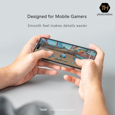 Dán màn hình HODA Chống Vân Tay dành cho iPhone 14 Pro Max/ 14 Pro - Hàng nhập khẩu