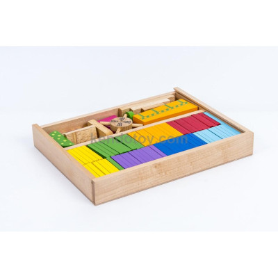 Domino xếp hình sáng tạo, domino xếp ngã | Đồ chơi gỗ trí tuệ cho bé