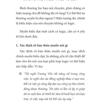 Tư Duy Logic Rèn Luyện Thuyết Phục Trong Giao Tiếp