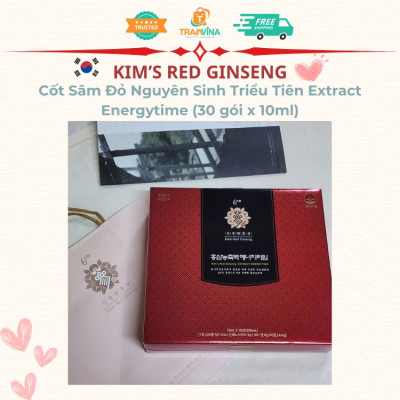 Cốt Sâm Đỏ Nguyên Sinh Triều Tiên Kim