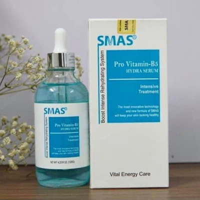 Tinh Chất Phục Hồi Và Cấp Ẩm Smas Pro Vitamin B5 Hydra Serum 120ml