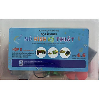 Sách - Bộ lắp ghép Mô hình kỹ thuật lớp 4 & 5 ( dùng cho học sinh )