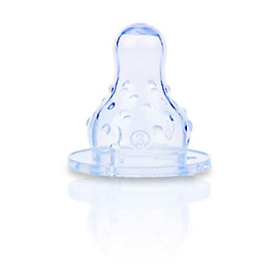 [ 024-Nuby ] Bộ 2 núm ty cổ hẹp 3 dòng chảy ( 0m+ )