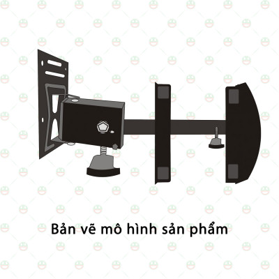 [Chắc Chắn] Khung Giá Treo Kệ Gắn Loa Treo Tường KhoNCC Hàng Chính Hãng - Bền Đẹp Theo Thời Gian - KDHS-1941-KLTT