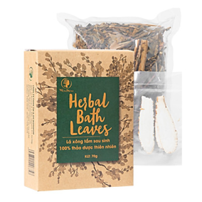 Lá xông giúp khử mùi, giải cảm, lưu thông khí huyết Wonmom 70g