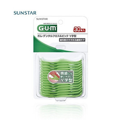Chỉ nha khoa Sunstar Gum làm sạch các mảng bám giữa kẽ răng  - Made in Japan
