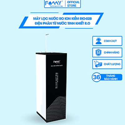 Máy Lọc Nước Famy RO Ion Kiềm RIO-02B - Hàng Chính Hãng - Công Nghệ Điện Phân Từ Nước Tinh Khiết R.O