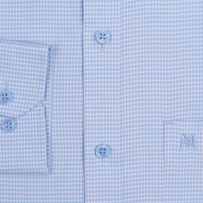 Áo sơ mi nam tay dài form suông Khatoco A1MD498T1-CNCR526-2606-D