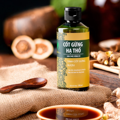 Cốt Gừng Hạ Thổ Massage Săn Chắc Vòng Eo, Lưu Thông Khí Huyết Wonmom 200ml