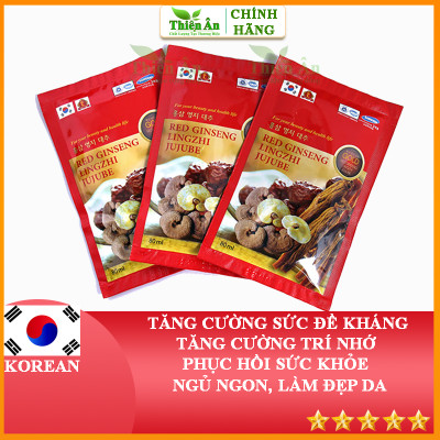 Nước Hồng Sâm Linh Chi Táo Tàu