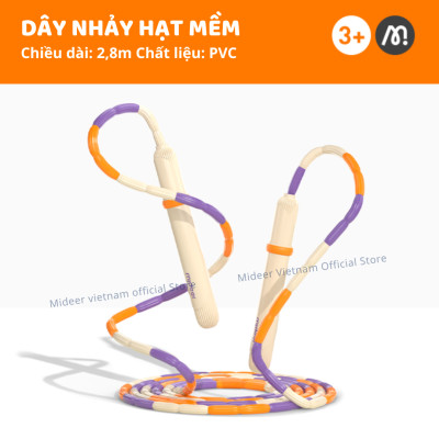 Dây nhảy thể dục chuỗi hạt  Mideer Soft Beaded Jump Rope 