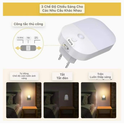 SET 2 ĐÈN NGỦ SURIGHT hàng chính hãng