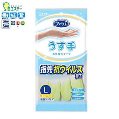 Găng tay cao su Shaldan Family Vinyl Anti-Vius - hàng nội địa Nhật Bản |S.M.L|