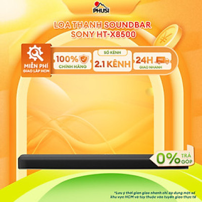 Dàn âm thanh Sound bar Sony HT-X8500 - Hàng phân phối chính hãng