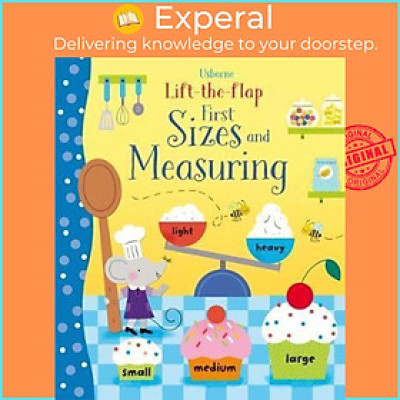 Sách - Lift-the-Flap First Sizes and Measuring by Hannah Watson Mélisande Luthringer (UK edition, paperback)
