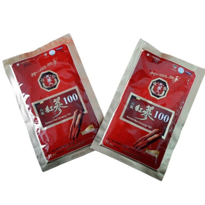 Nước Uống Hồng Sâm 100 - Nước Uống Hồng Sâm Nguyên Chất 100