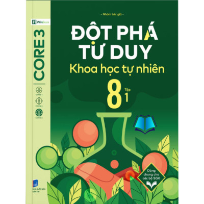 Sách - Đột phá tư duy Khoa học tự nhiên 8 - Dùng chung cho các bộ SGK
