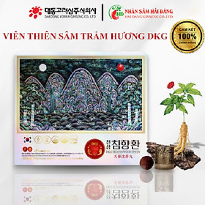 Viên Thiên Sâm Trầm Hương DKG Daedong Chính Hãng Hàn Quốc hộp 10viên