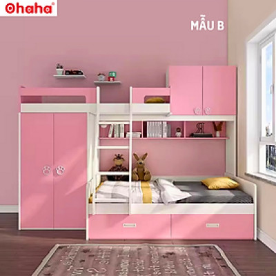 Giường tầng thông minh Ohaha - GTTM002