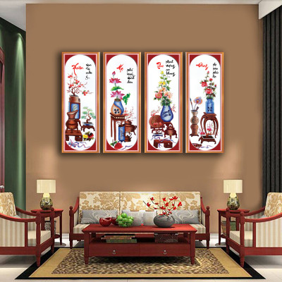 Tranh Tứ Quý ( được chọn mẫu)