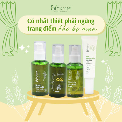 Dầu tẩy tế bào chết BHA Bimore làm sạch sâu ngăn ngừa mụn sáng da_100ml