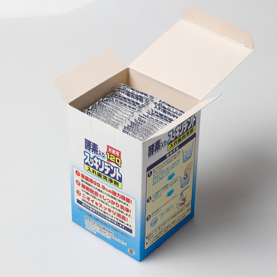 Hộp 120 viên vệ sinh khay niềng răng trong suốt, răng giả Nhật Bản