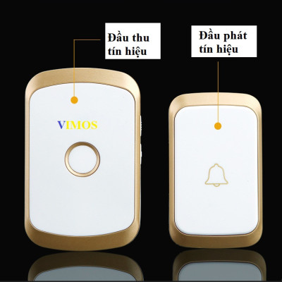 Chuông cửa không dây thông minh VIMOS chống nước, chống bụi 