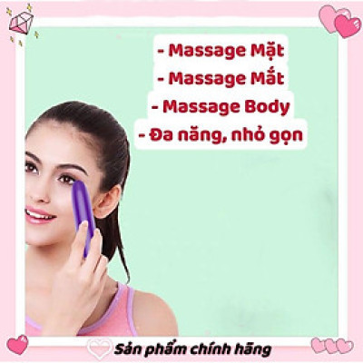 Máy Massage Mắt Kiểu Bút Chống Thâm Quầng Mini 408 - Bút Matxa Mắt Mini Thư Giãn Bọng Mắt (Massage Device Pen Electric Eye Massager)