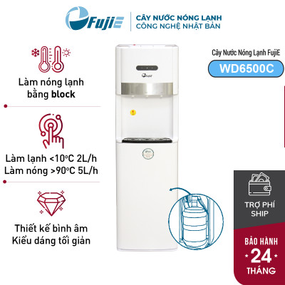 Cây Nước Nóng Lạnh Bình Âm Cao Cấp FujiE WD6500C - Chính Hãng