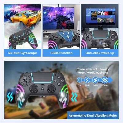 Gamepad Tay Game Không dây Bluetooth P29 RGB cho máy tính - điện thoại - máy tính bảng hàng nhập khẩu