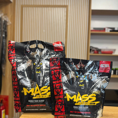 Sữa Tăng Cân Mutant Mass Extreme 2500 12Lbs – Túi 5.45Kg – Bao Bì Mới