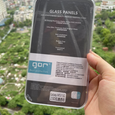 Bộ 2 Kính cường lực GOR cho Samsung Galaxy M53 5G trong suốt 2.5D ( 2 miếng) Hàng nhập khẩu