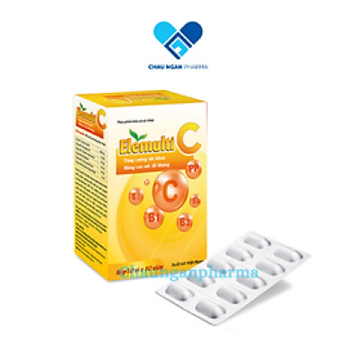 Elemulti C DHT Hộp 100 viên - Hỗ trợ tăng cường sức khỏe, nâng cao sức đề kháng – Bổ sung vitamin C cho cơ thể - Châu Ngân Pharma