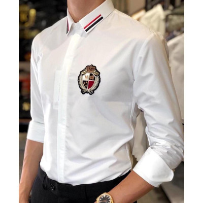 Áo Sơ Mi Nam Dài Tay Phối Viền Cổ Thêu LOGO Cao Cấp Thời Trang PONIVA Chất Vải Cao Cấp Mềm Mại Thấm Hút Mồ Hôi Tố