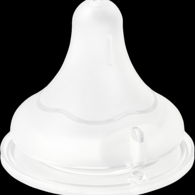 Bộ 2 Núm ty Pigeon silicone siêu mềm Plus WN3 Size LL (Dành Cho Bé Từ 9m+)