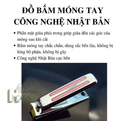 Dụng cụ bấm móng tay Nhật Bản - Giao màu ngẫu nhiên