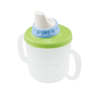 Cốc tập uống có vòi hút (trong suốt) nội địa Nhật Bản